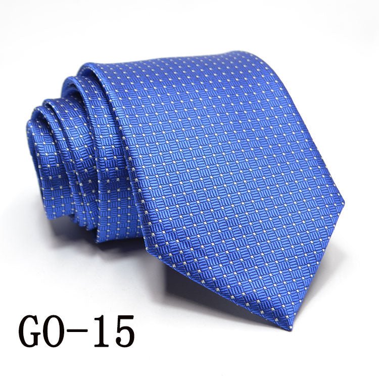 Tie Men's 8CM Formal Business Groom Tie - Luzilly Bridal & Apparel