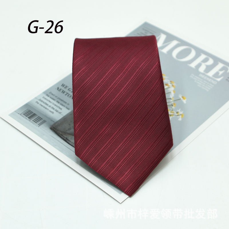 Tie Men's 8CM Formal Business Groom Tie - Luzilly Bridal & Apparel