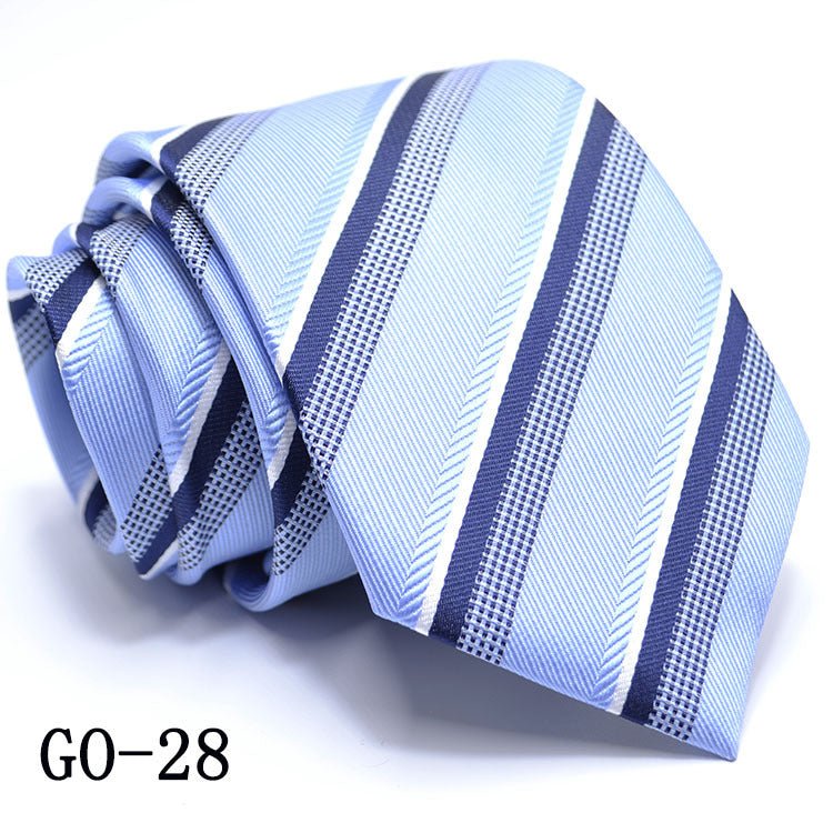 Tie Men's 8CM Formal Business Groom Tie - Luzilly Bridal & Apparel