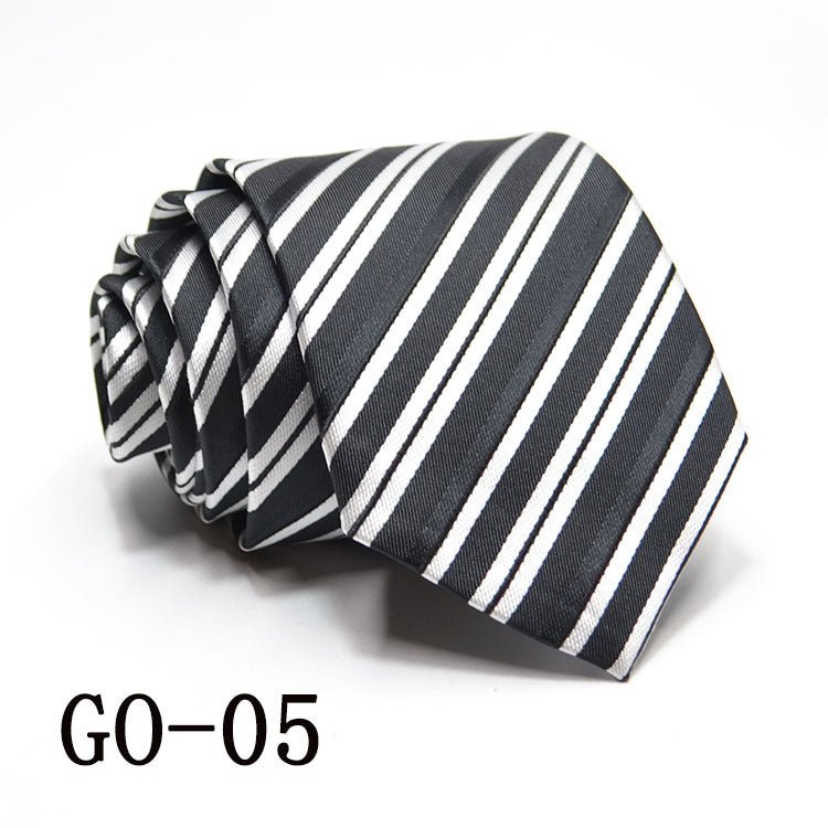 Tie Men's 8CM Formal Business Groom Tie - Luzilly Bridal & Apparel