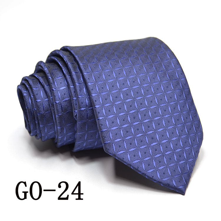 Tie Men's 8CM Formal Business Groom Tie - Luzilly Bridal & Apparel