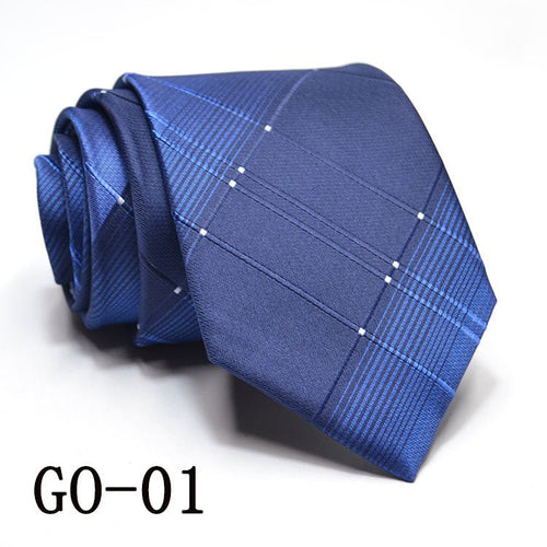 Tie Men's 8CM Formal Business Groom Tie - Luzilly Bridal & Apparel