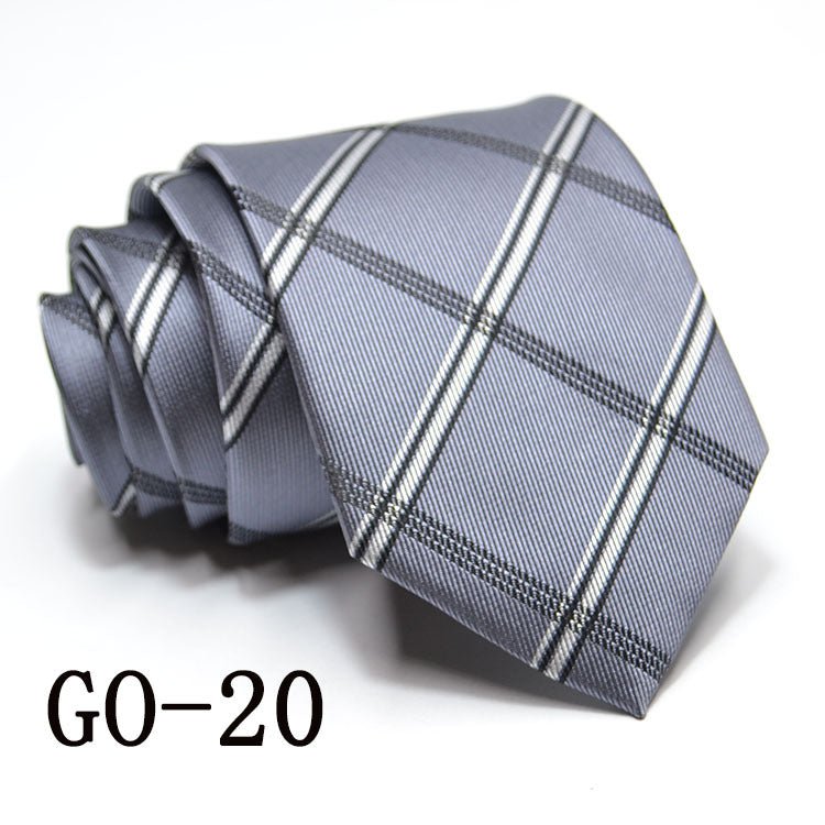 Tie Men's 8CM Formal Business Groom Tie - Luzilly Bridal & Apparel