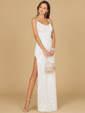 Tiffany Sequin Bridal Gown - Luzilly Bridal & Apparel