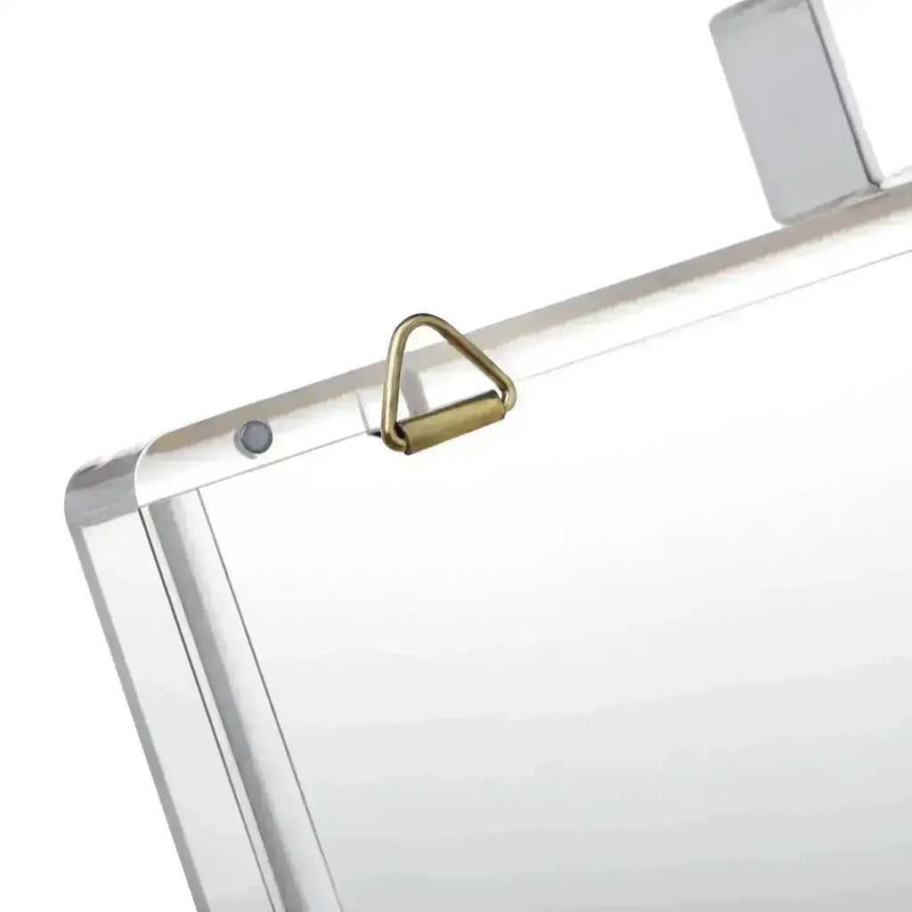Transparent Acrylic Clear Clasp Clutch - Luzilly Bridal & Apparel