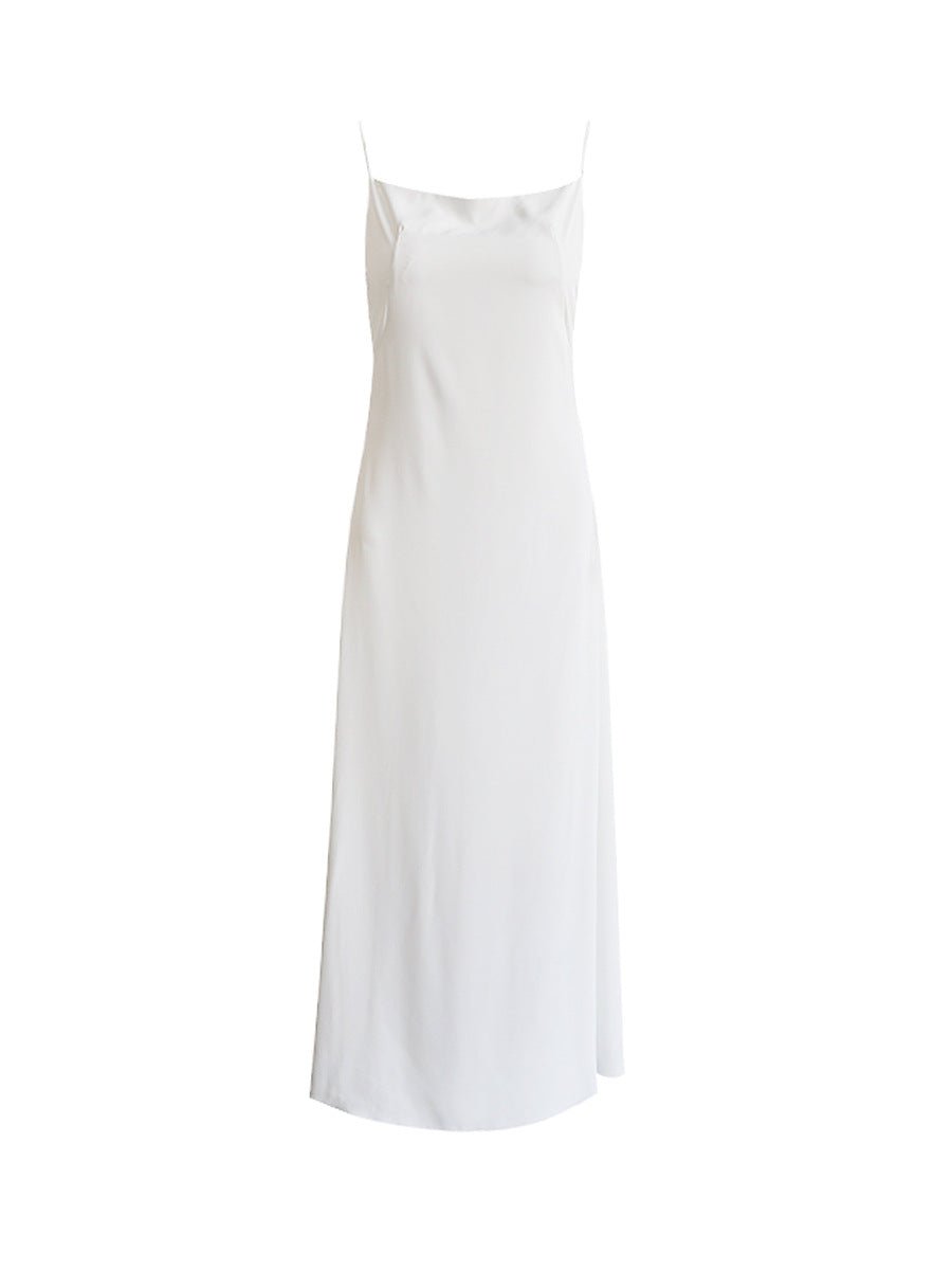 Travel Photo Light Wedding Dress With White Strap - Luzilly Bridal & Apparel