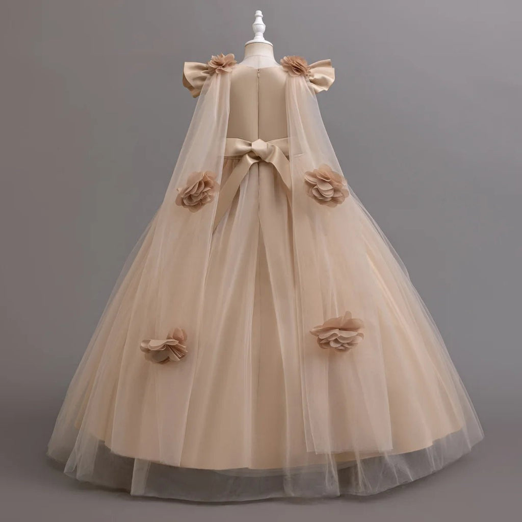 Tulle A-Line Girls' Party Dress - Luzilly Bridal & Apparel