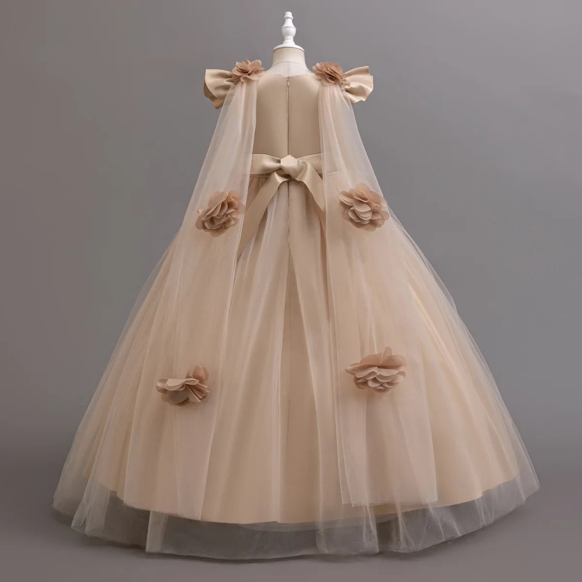 Tulle A-Line Girls' Party Dress - Luzilly Bridal & Apparel