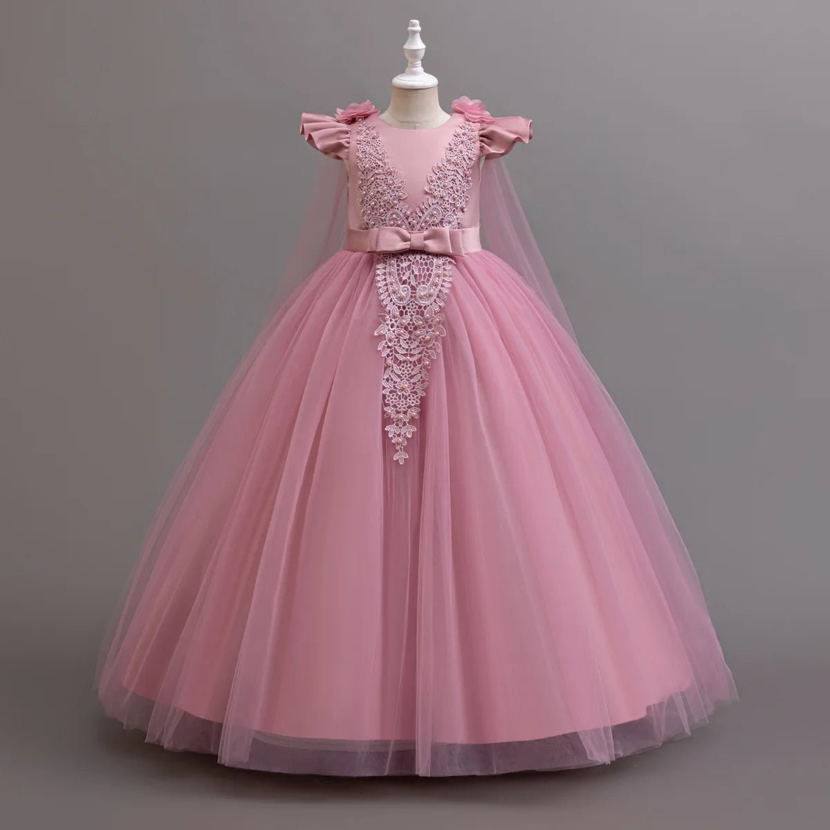 Tulle A-Line Girls' Party Dress - Luzilly Bridal & Apparel