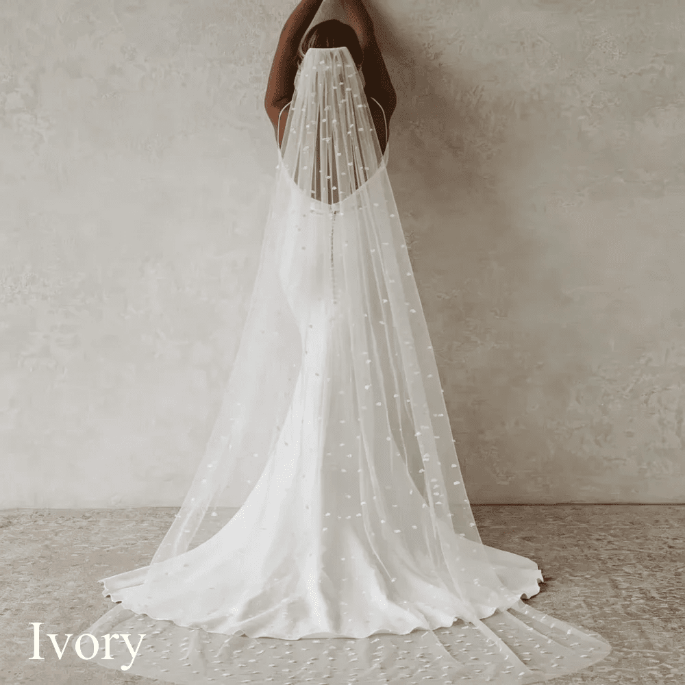 V-Neck Open-Back Satin Boho Mermaid Wedding Dress - Luzilly Bridal & Apparel