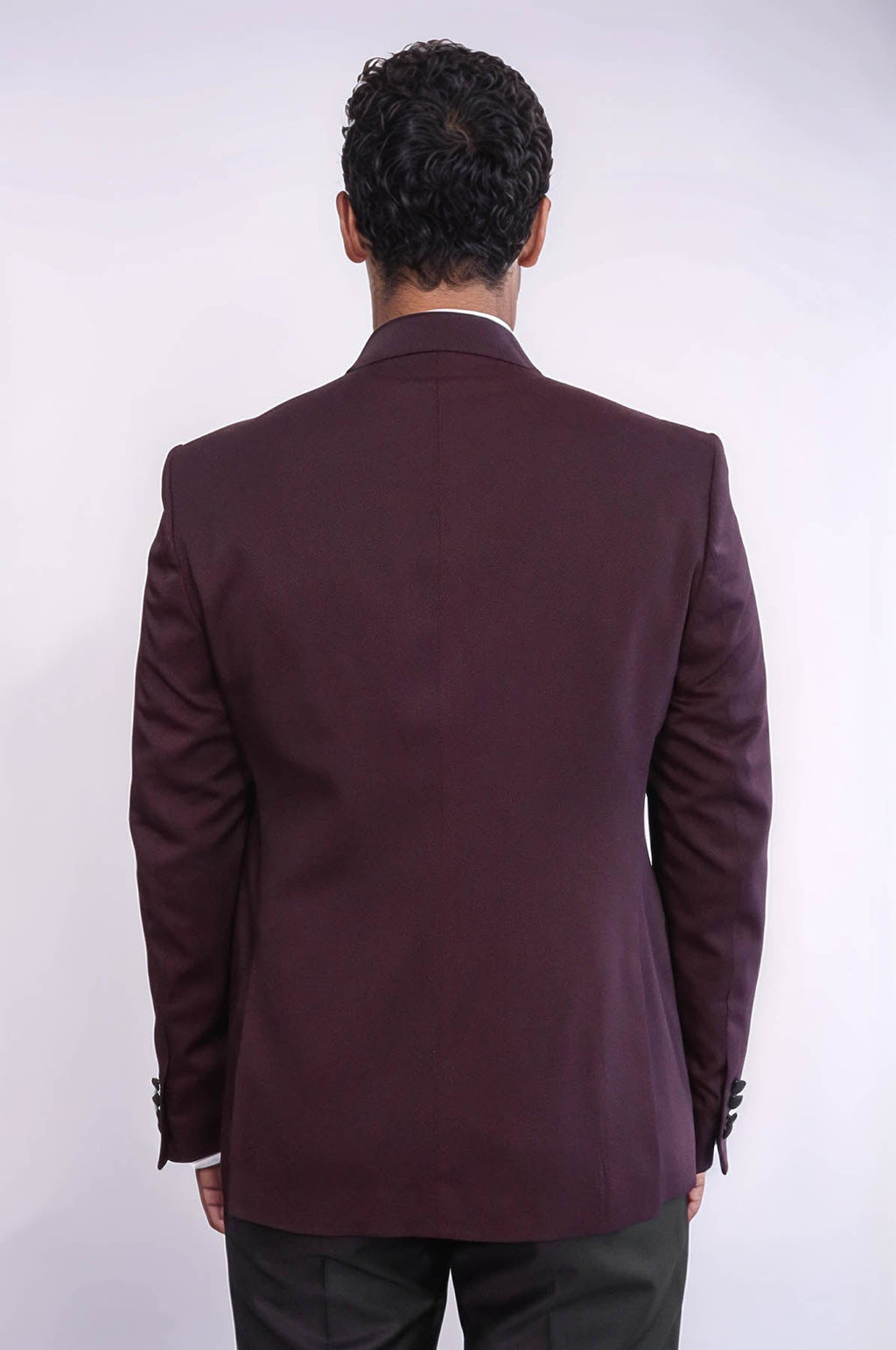 Vested Burgundy Tuxedo | Wessi - Luzilly Bridal & Apparel
