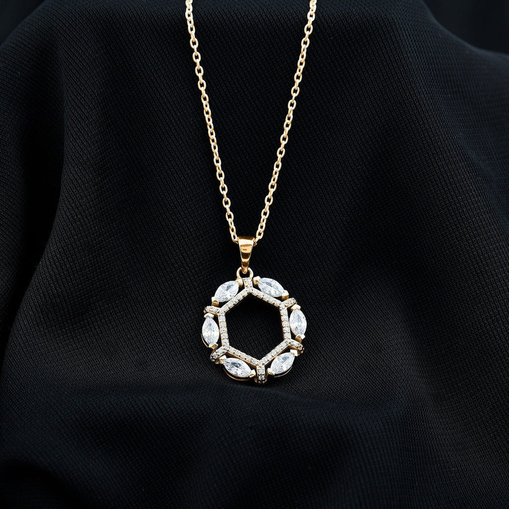 Vintage Style Lab Grown Diamond Wedding Designer Pendant - Luzilly Bridal & Apparel