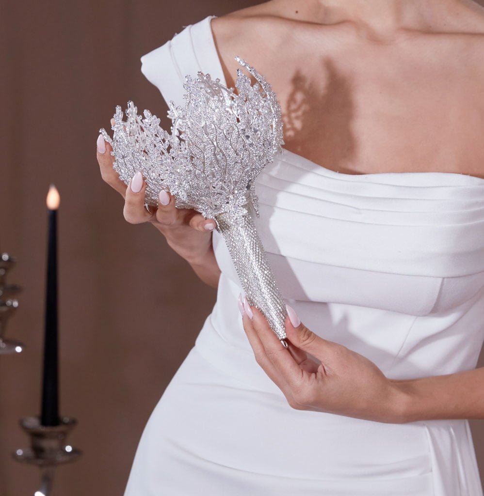 Wedding Bouquet Holder, Proposal Flower Holder - Luzilly Bridal & Apparel
