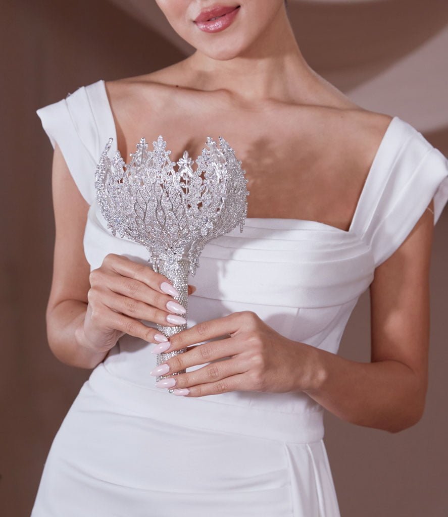 Wedding Bouquet Holder, Proposal Flower Holder - Luzilly Bridal & Apparel