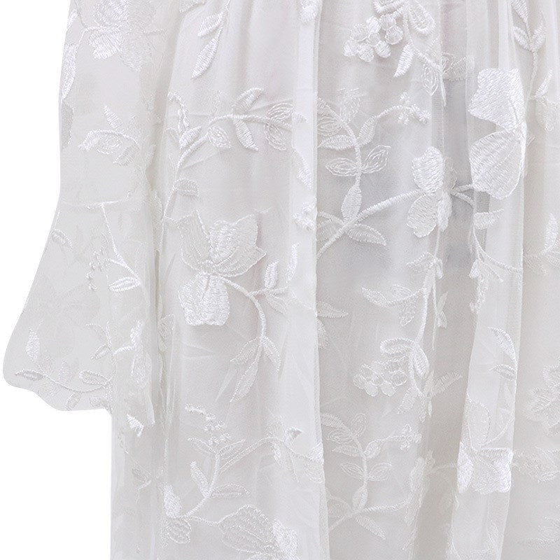 Wedding Dress Sexy Lace Long Sleeve Dress Evening Dress - Luzilly Bridal & Apparel