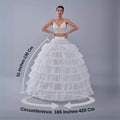 Wedding Dress with Underskirt-Quinceanera Dress Petticoat-Bridal Ball Gown Crinoline - Luzilly Bridal & Apparel