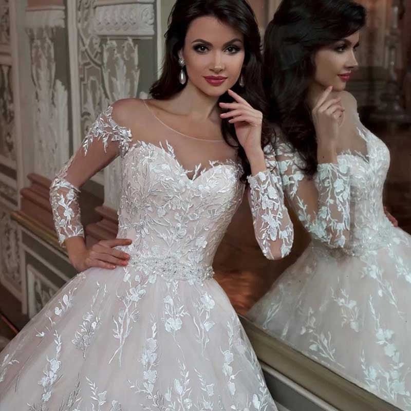 Wedding Gown Bridal Lace Dresses - Luzilly Bridal & Apparel