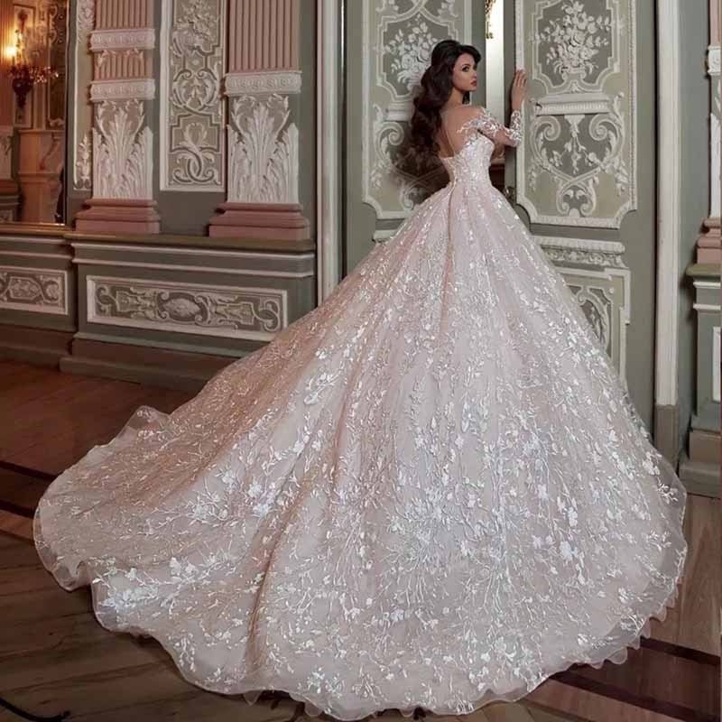 Wedding Gown Bridal Lace Dresses - Luzilly Bridal & Apparel