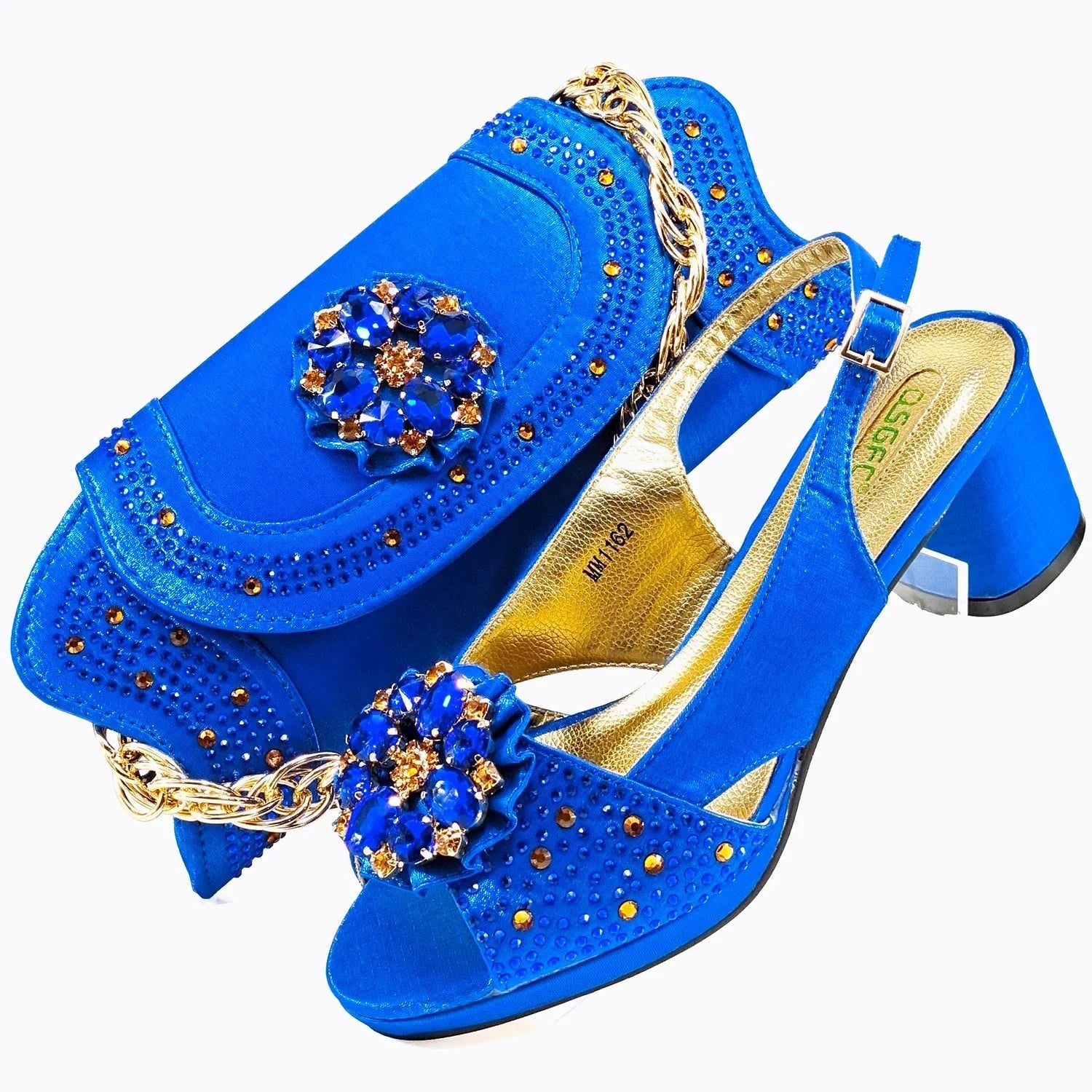 Wedding Shoes and Bag Set HMP1-17 - Luzilly Bridal & Apparel