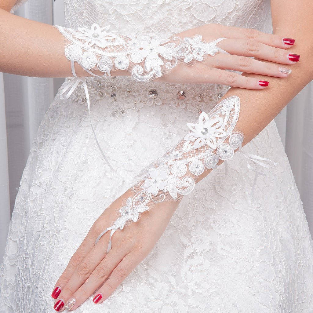 Wedding Shop Bridal Gloves Accessories Lace - Luzilly Bridal & Apparel