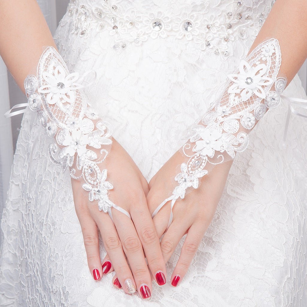 Wedding Shop Bridal Gloves Accessories Lace - Luzilly Bridal & Apparel