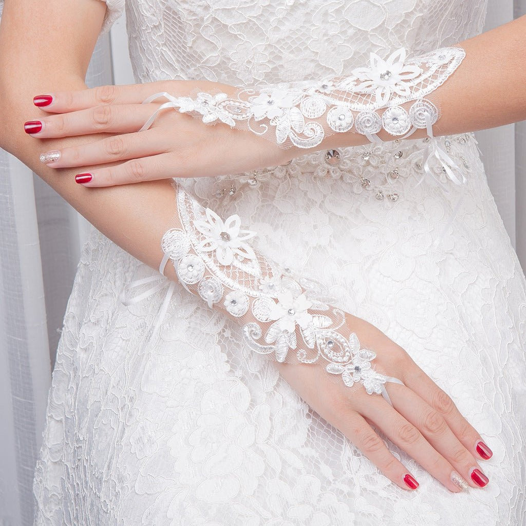 Wedding Shop Bridal Gloves Accessories Lace - Luzilly Bridal & Apparel