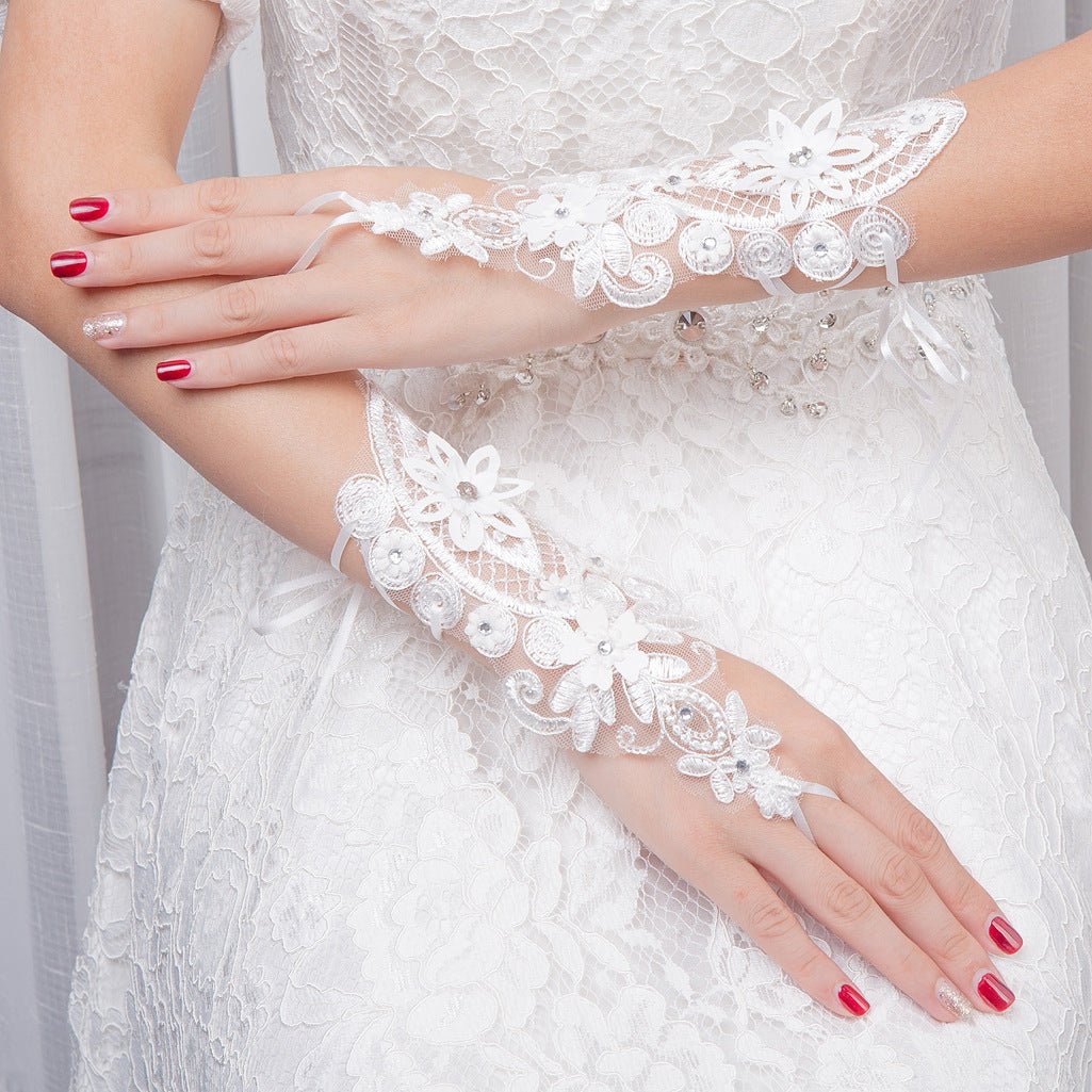 Wedding Shop Bridal Gloves Accessories Lace - Luzilly Bridal & Apparel