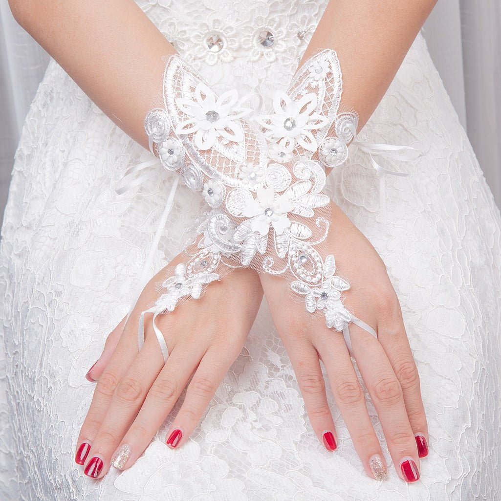 Wedding Shop Bridal Gloves Accessories Lace - Luzilly Bridal & Apparel