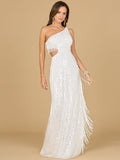 Wendy Fringe Bridal Dress - Luzilly Bridal & Apparel