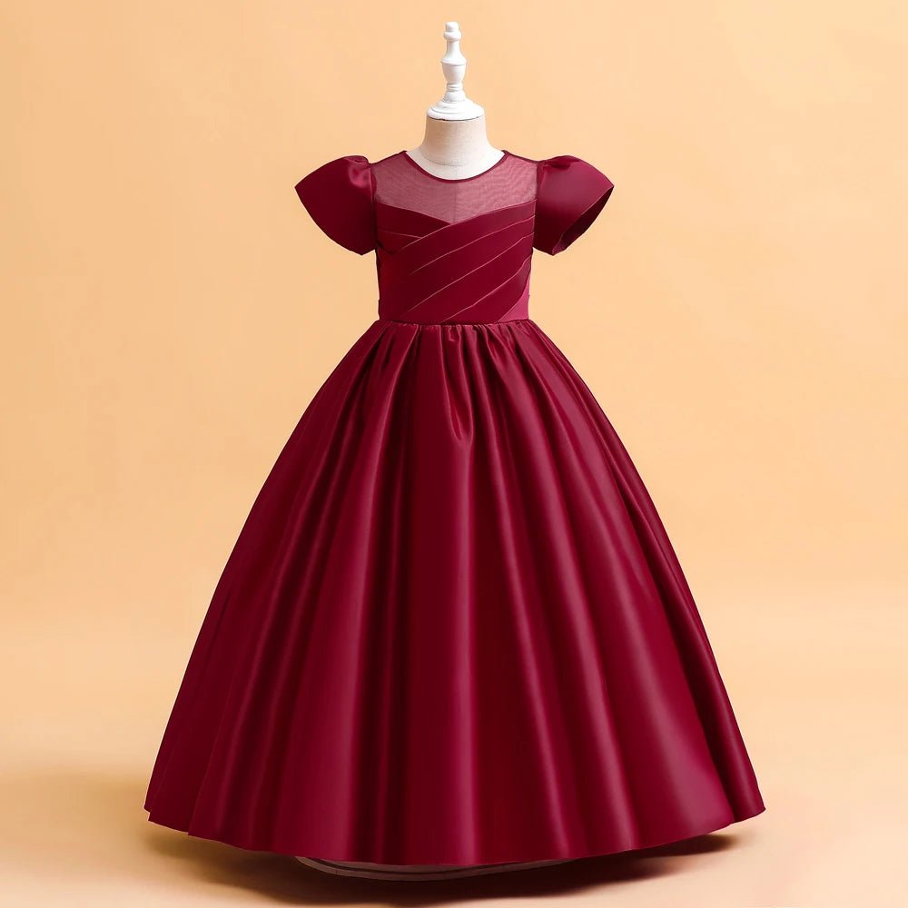 White Junior Bridesmaid & First Communion Dress - Luzilly Bridal & Apparel