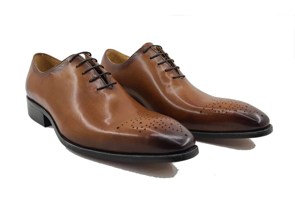 Wholecut Calf Leather Oxford - Luzilly Bridal & Apparel