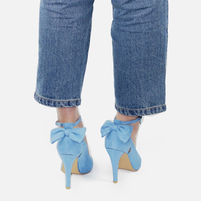 Women High Heels Brand Pumps Women Shoes Pointed Toe Buckle Strap Butterfly Summer Sexy Party Shoes Wedding Shoes - Luzilly Bridal & Apparel