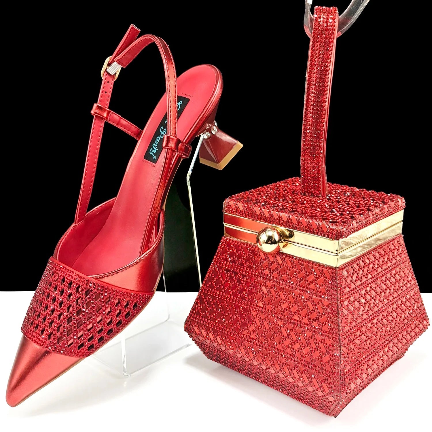 Women Shoes and Bags To Match Set HAS1-32 - Luzilly Bridal & Apparel