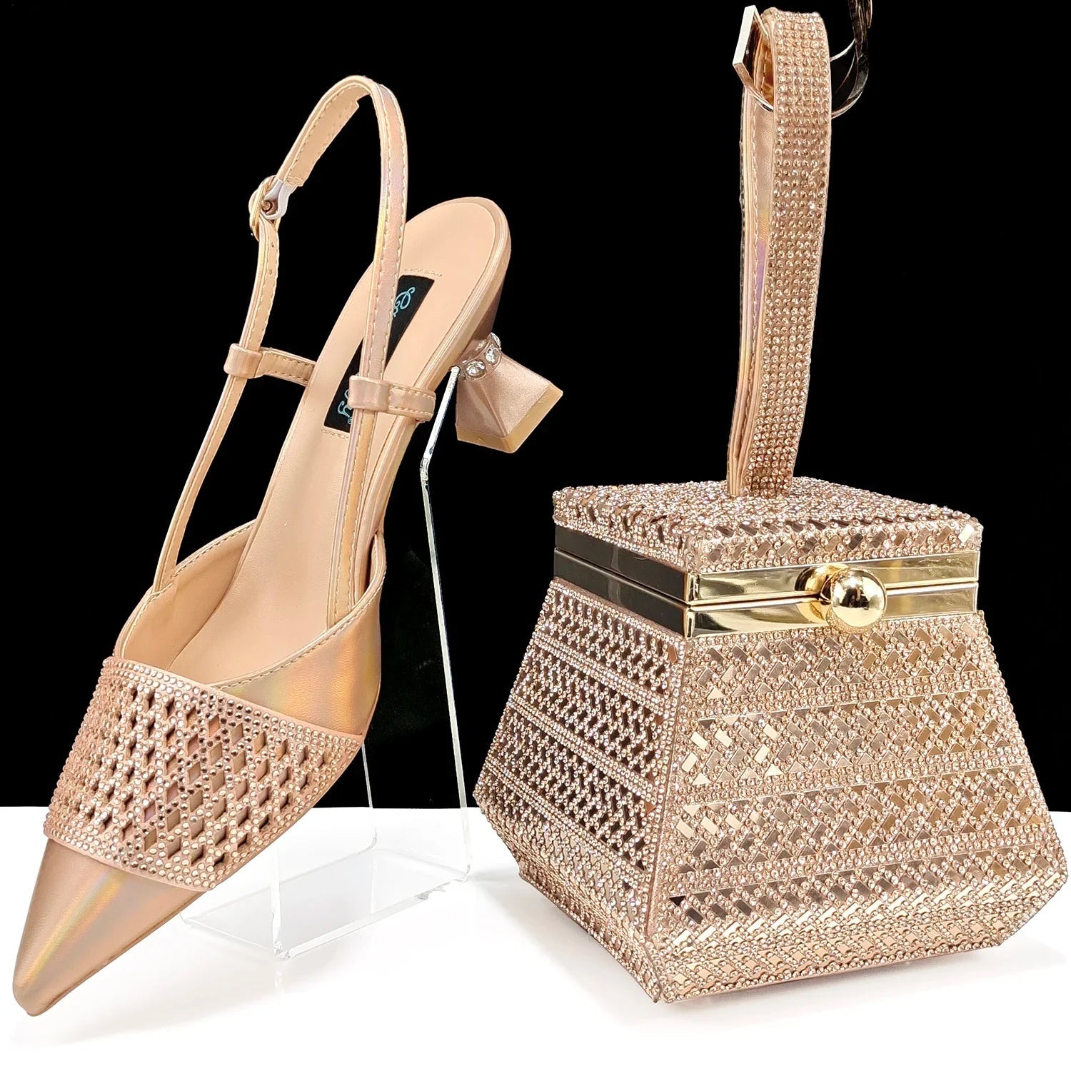 Women Shoes and Bags To Match Set HAS1-32 - Luzilly Bridal & Apparel