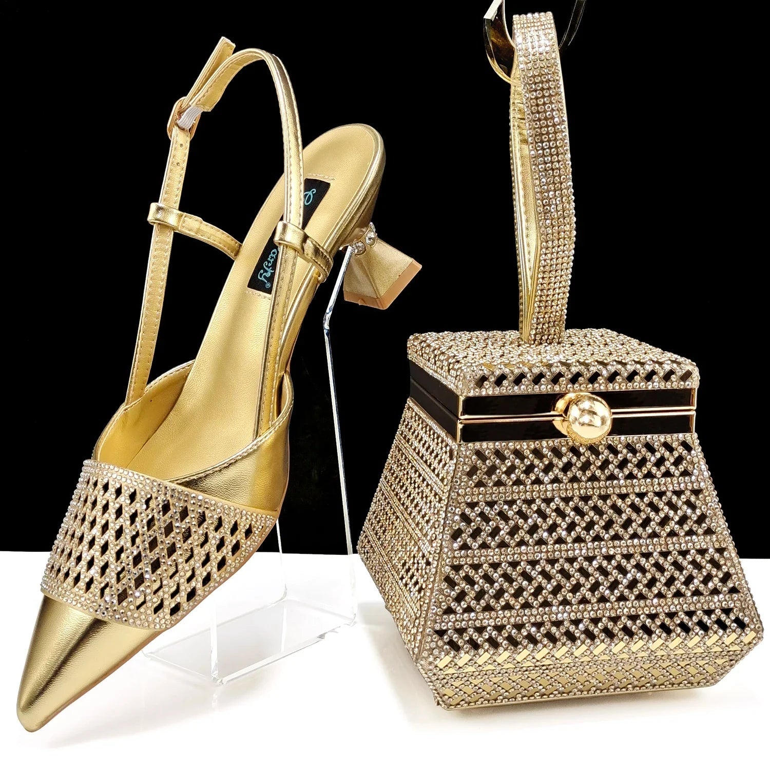 Women Shoes and Bags To Match Set HAS1-32 - Luzilly Bridal & Apparel