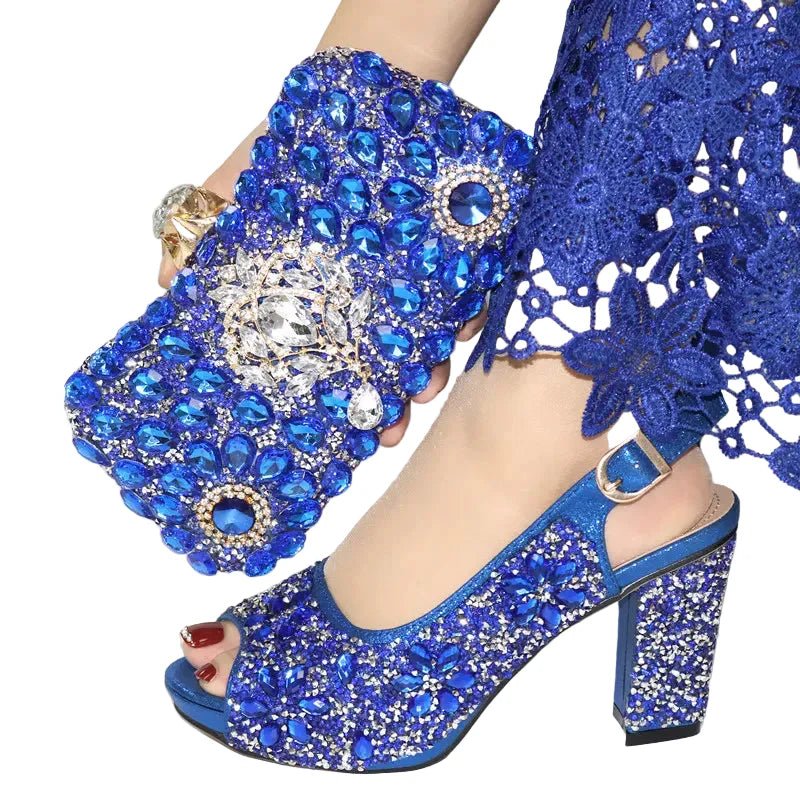 Women's Shoes and Bags To Match Set EDN104 - Luzilly Bridal & Apparel