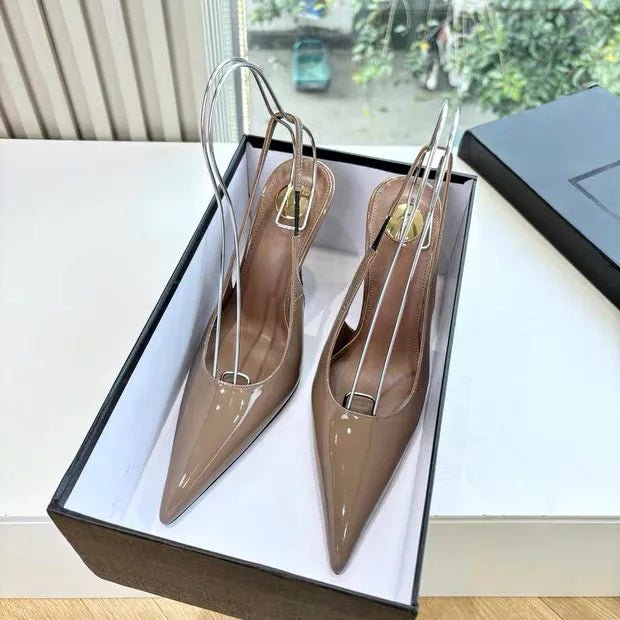 Women's Summer New Pointed Stiletto Sandals Fashionable and Sexy Party Wedding Women's High Heel Sandals - Luzilly Bridal & Apparel