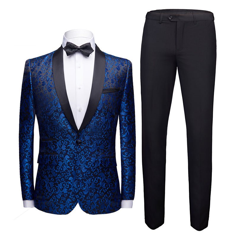 Worsted 3-Piece Business Suit for Men - Luzilly Bridal & Apparel