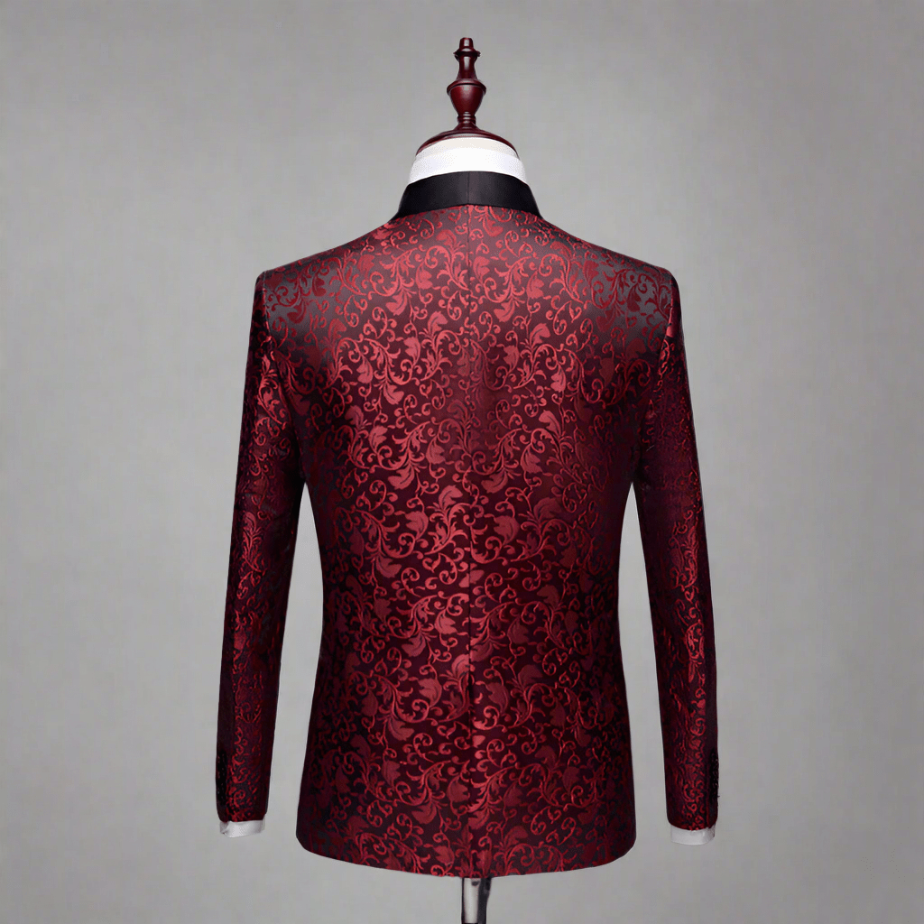 Worsted 3-Piece Business Suit for Men - Luzilly Bridal & Apparel