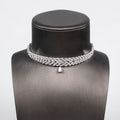Zircon Bridal Necklace & Earring Set - Luzilly Bridal & Apparel