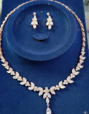 Zircon Simple Bridal Set - Luzilly Bridal & Apparel